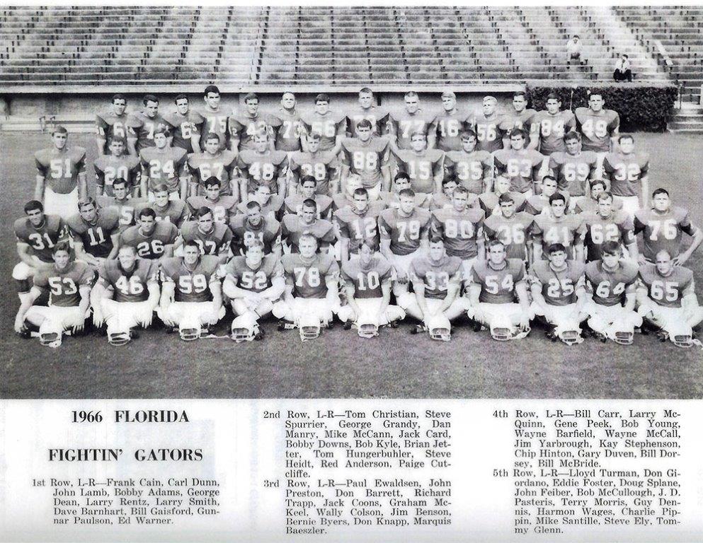 1966 Florida Gators Captioned