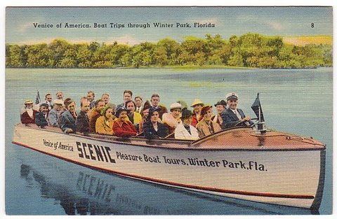 ウィンターパーク・シーニックボートツアー、初期の頃