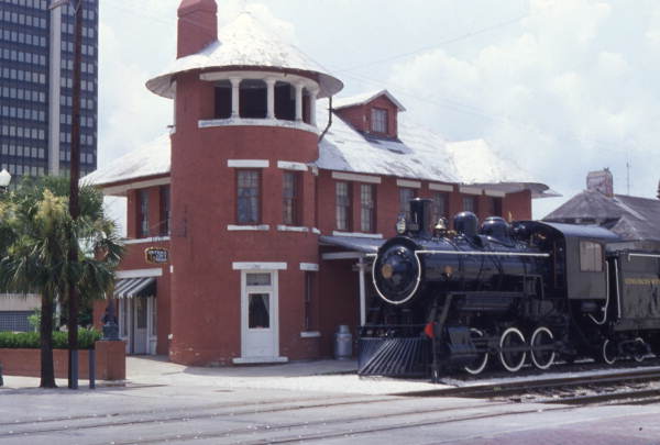 1980s Church Street Station, Double-Decker Bus, Historic District, Orlando,  FL