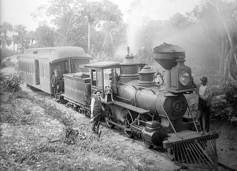 Machine ferroviaire de Jupiter et Lake Worth