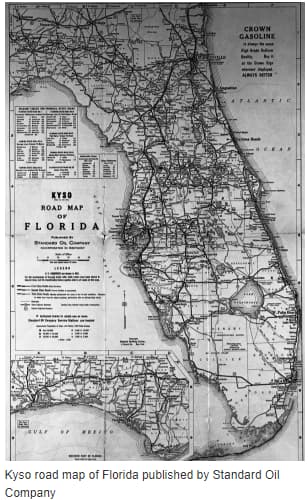 31 Florida Vintage Maps Track State's Growth 1764-2023