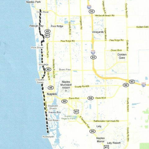florida map road trip