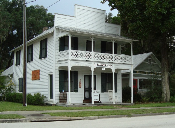 Melrose, Florida. Victorian Village Near Gainesville