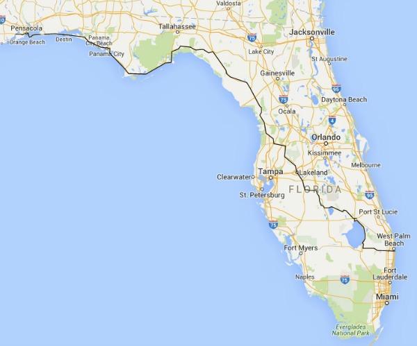 Highway 98 Florida Map - Zaria Kathrine