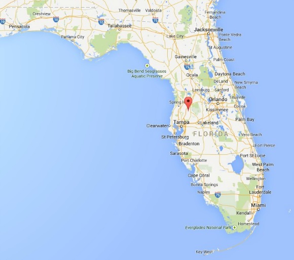 St Leo Florida Map – Map Vector